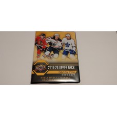 2019-20 Upper Deck Series 1 One Binder 14x 9page sheets inside 
